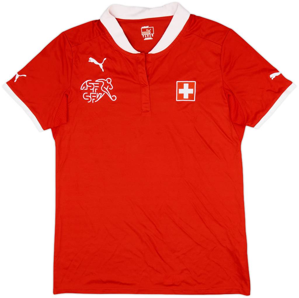 2012-13 Switzerland Women Home Shirt - 10/10 - (Women's L)