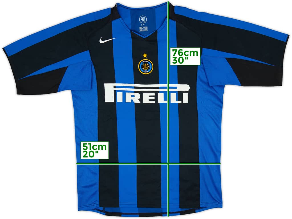 2004-05 Inter Milan Home Shirt - 6/10 - (L)