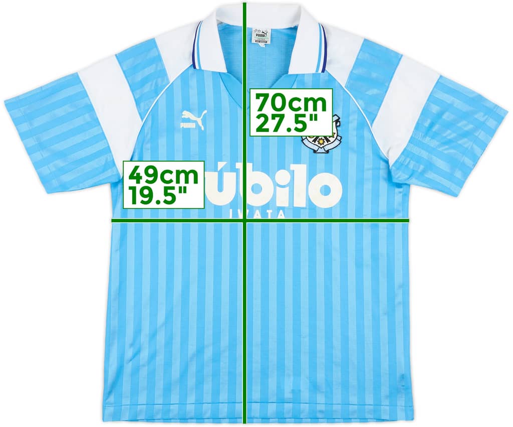 1993-95 Jubilo Iwata Cup Home Shirt - 8/10 - (M)