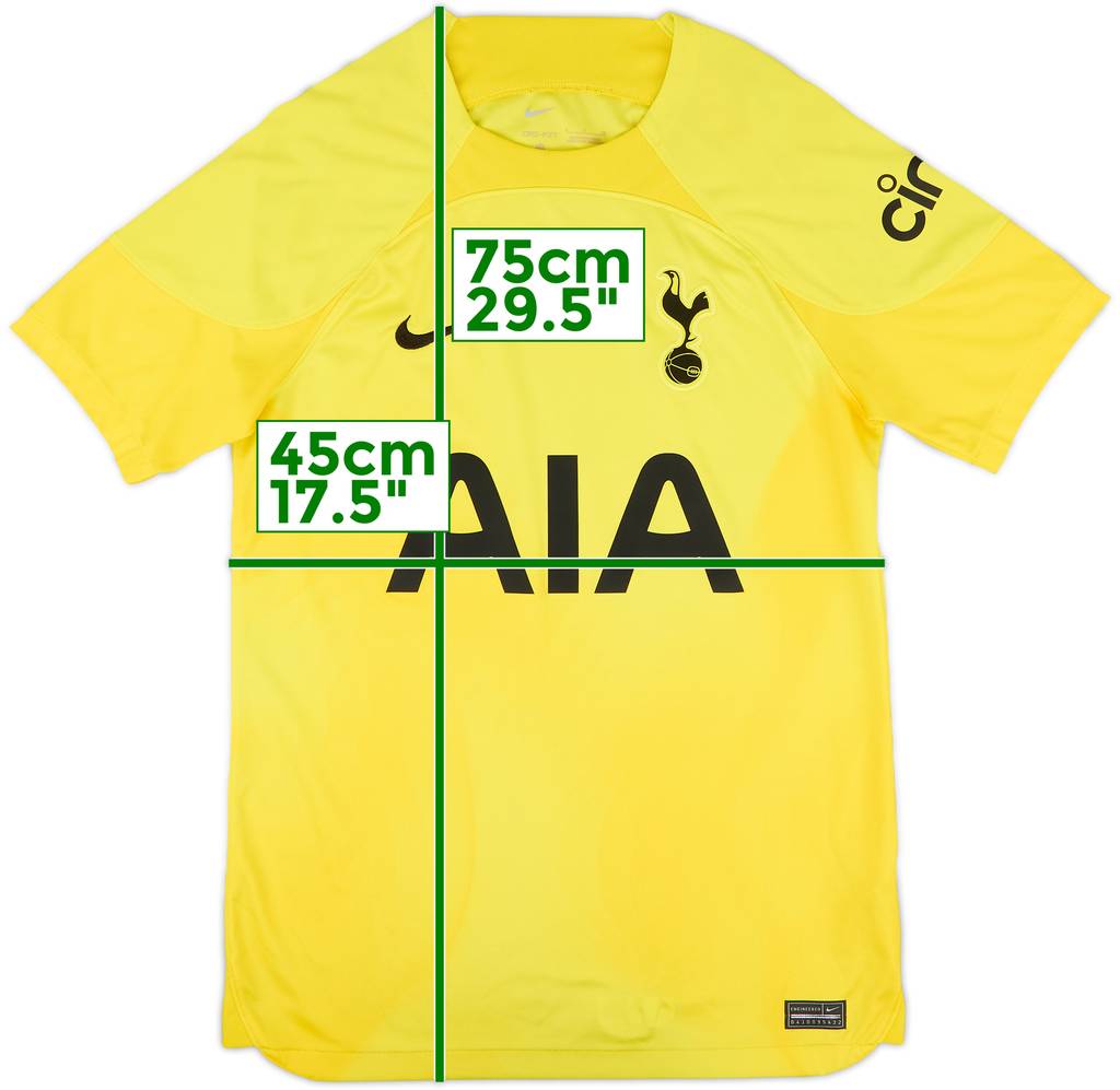 2022-23 Tottenham GK S/S Shirt - 10/10 - (S)