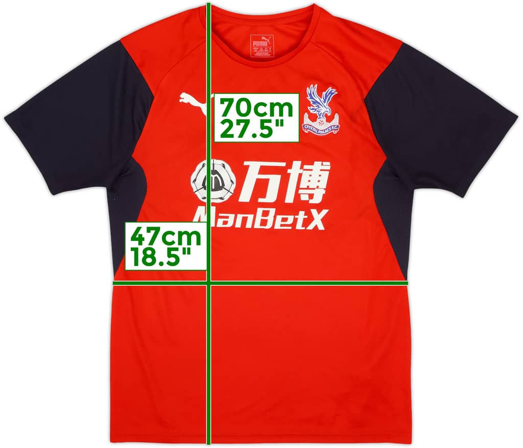 2018-19 Crystal Palace Puma Training Shirt - 7/10 - (M)