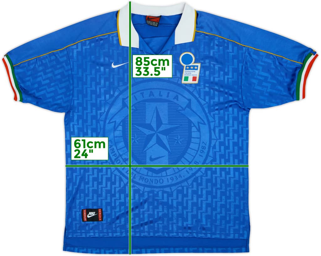 1994-96 Italy Home Shirt - 7/10 - (XL)