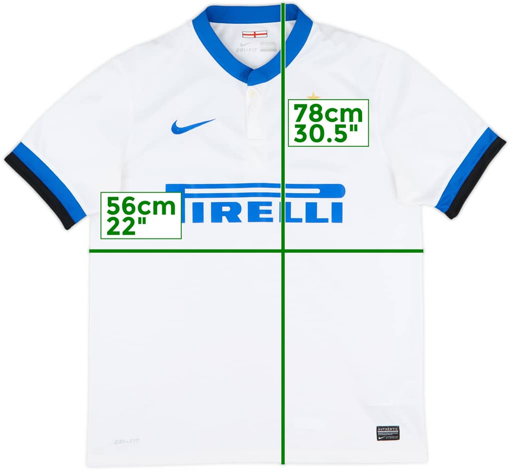 2013-14 Inter Milan Away Shirt - 9/10 - (L)