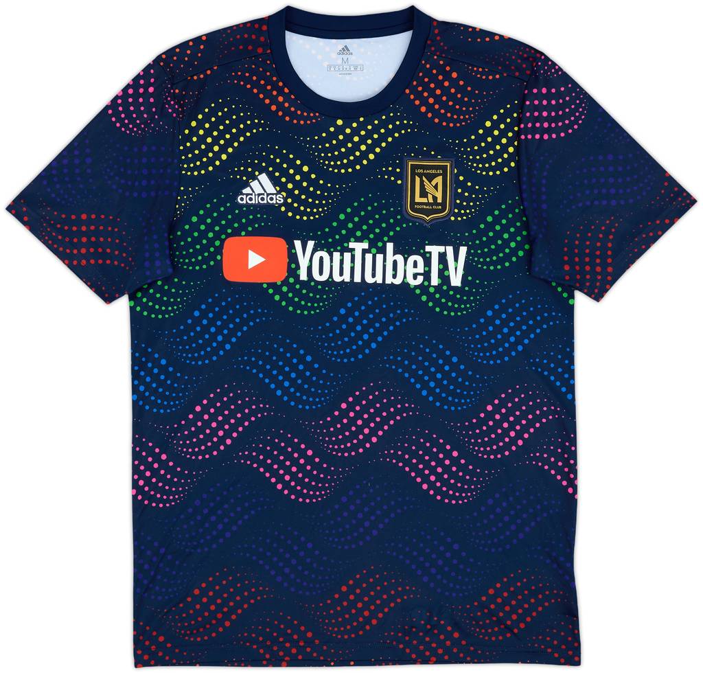 2019-20 Los Angeles FC adidas Pre-Match Training Shirt - 10/10 - (M)