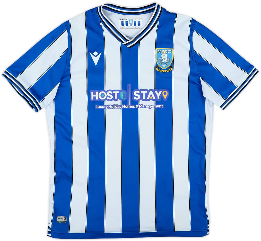 2022-23 Sheffield Wednesday Home Shirt - 7/10 - (L.Boys)