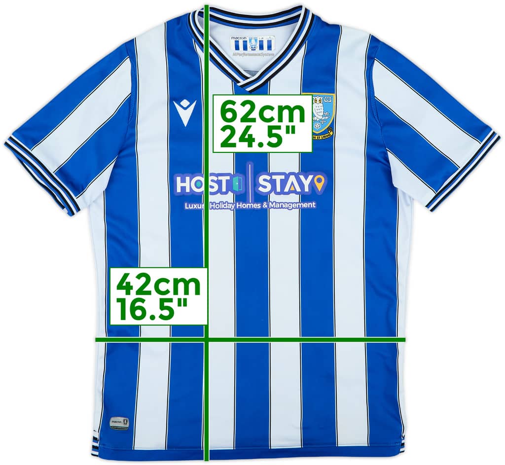 2022-23 Sheffield Wednesday Home Shirt - 7/10 - (L.Boys)