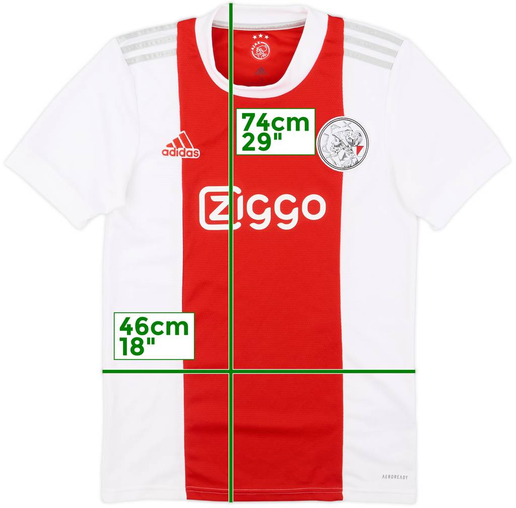 2021-22 Ajax Home Shirt - 8/10 - (S)