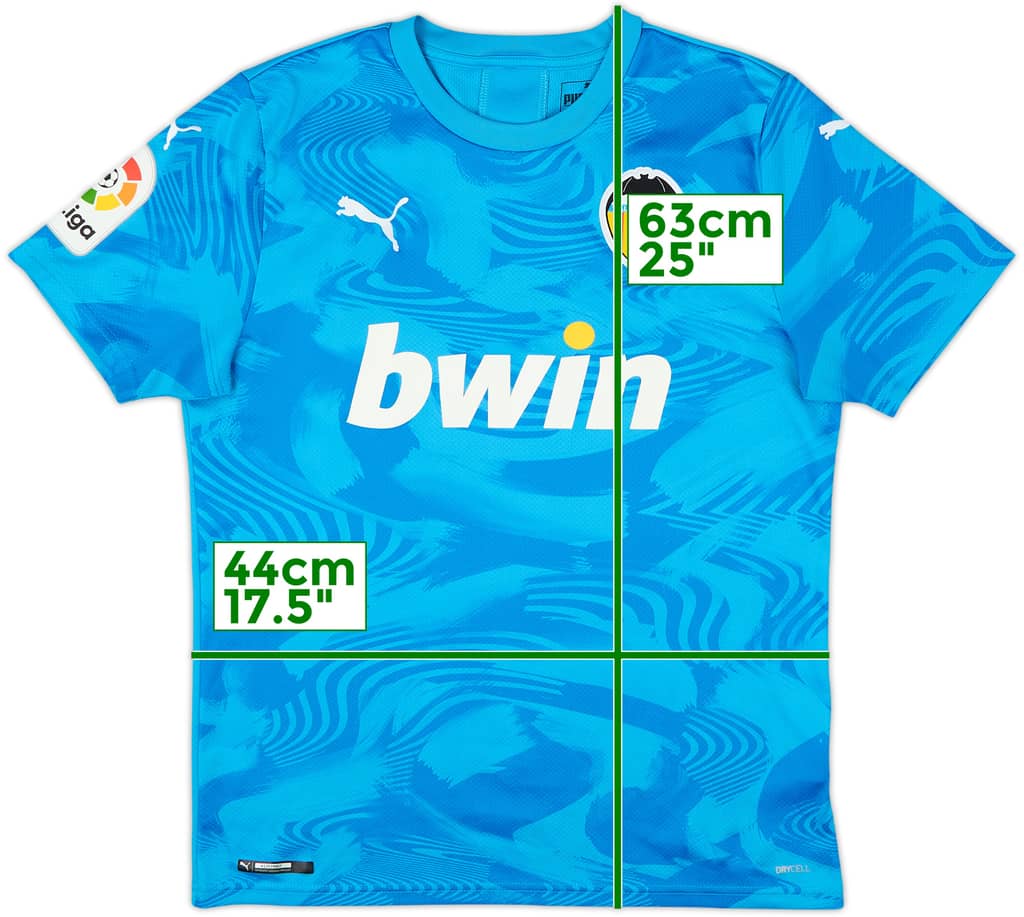 2019-20 Valencia Third Shirt - 9/10 - (M)