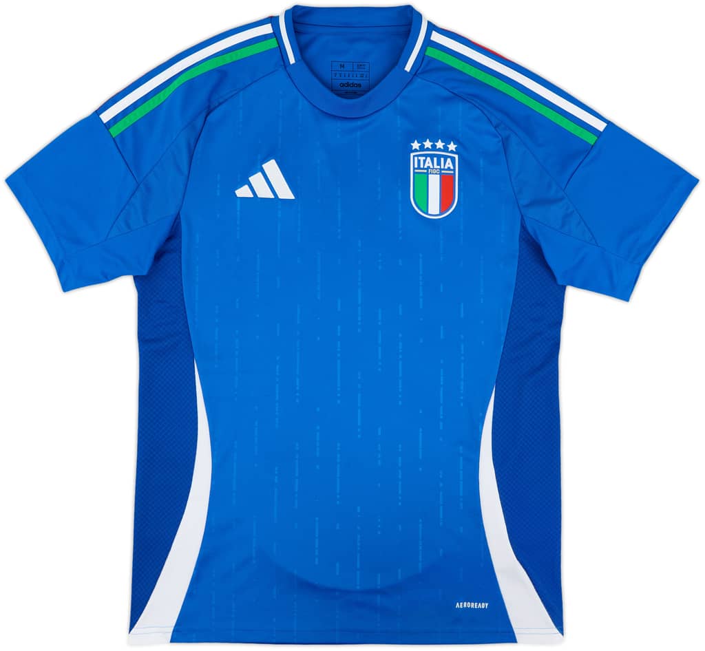 2024-25 Italy Home Shirt - 9/10 - (M)