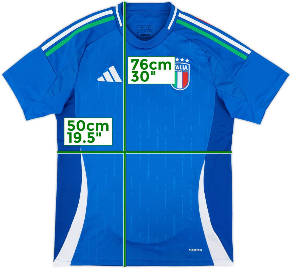 2024-25 Italy Home Shirt - 9/10 - (M)