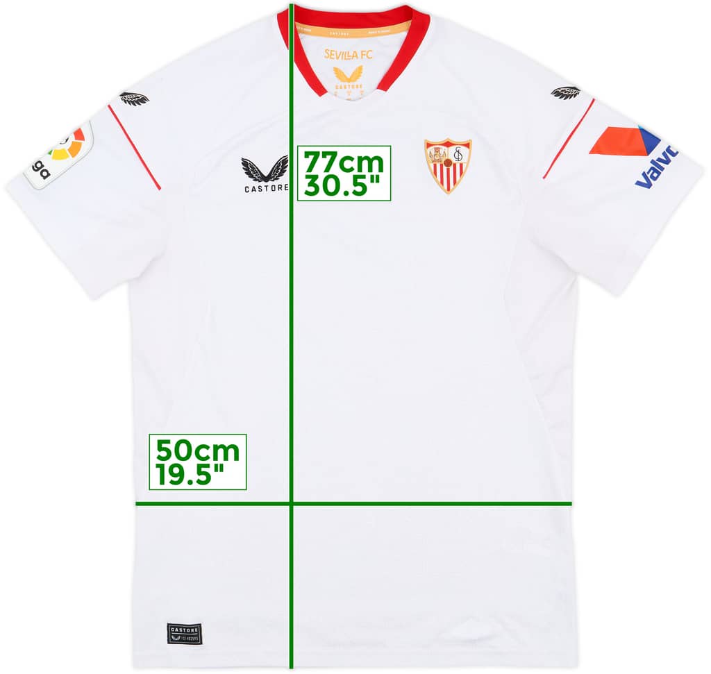 2022-23 Sevilla Home Shirt - 9/10 - (M)