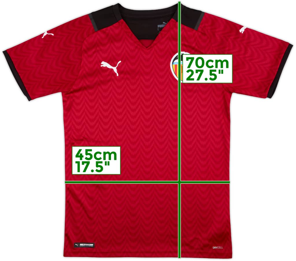 2021-22 Valencia Away Shirt - 10/10 - (S)