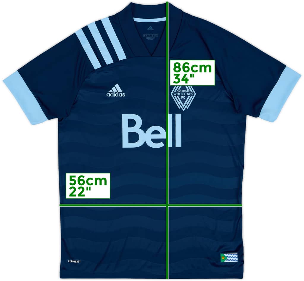 2020-21 Vancouver Whitecaps Away Shirt - 10/10 - (L)