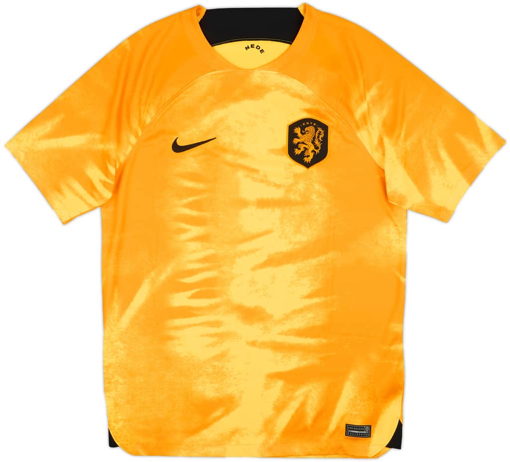 2022-23 Netherlands Home Shirt - 10/10 - (M)