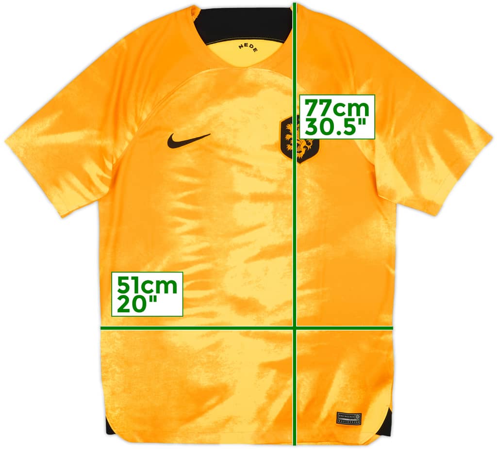 2022-23 Netherlands Home Shirt - 10/10 - (M)