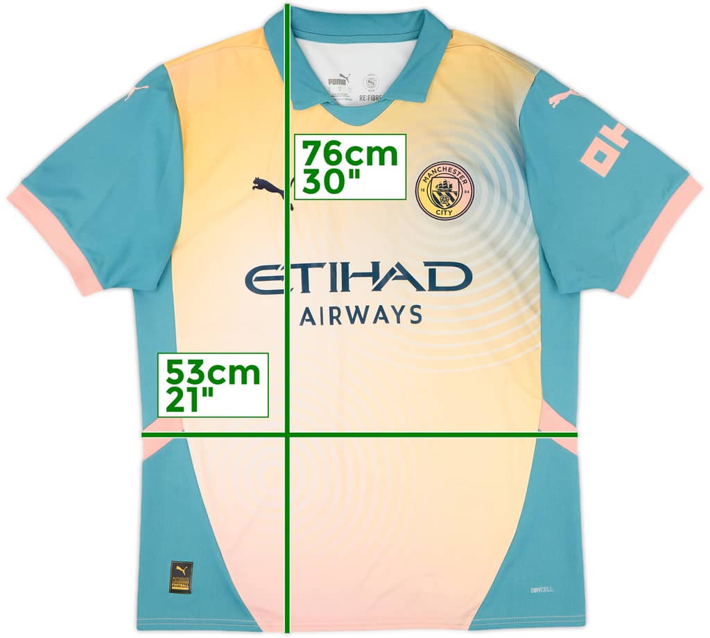 2024-25 Manchester City Fourth Shirt - 6/10 - (L)