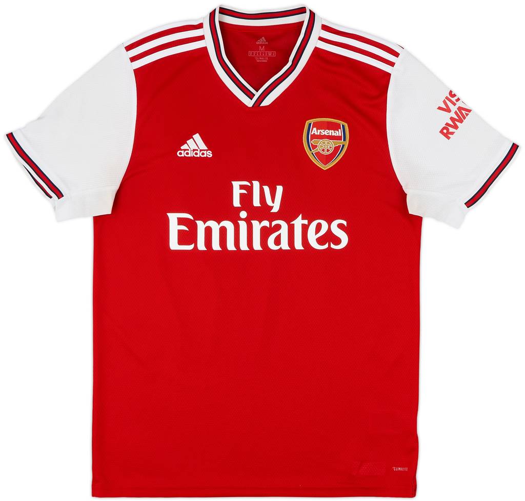 2019-20 Arsenal Home Shirt Saka #77 - 6/10 - (M)