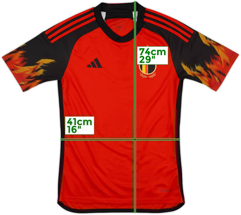 2022-23 Belgium Home Shirt - 10/10 - (XS)