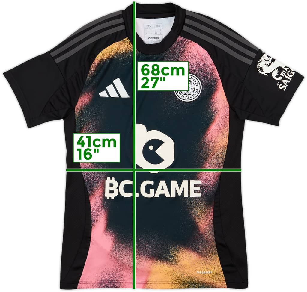 2023-24 Leicester GK S/S Shirt - 9/10 - (XS)