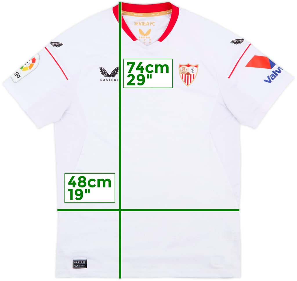 2022-23 Sevilla Home Shirt - 8/10 - (M)
