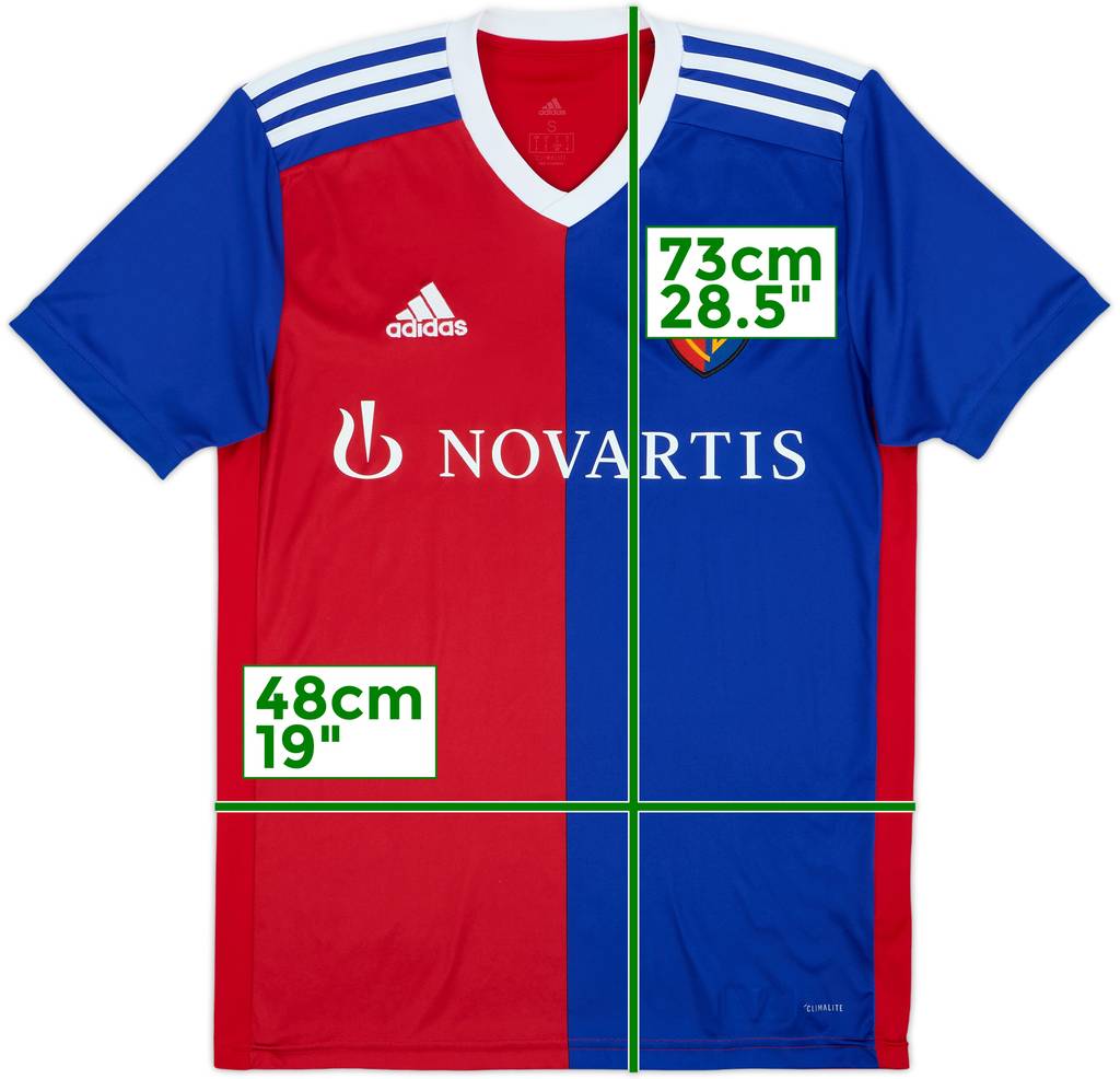 2018-19 FC Basel Home Shirt - 10/10 - (S)