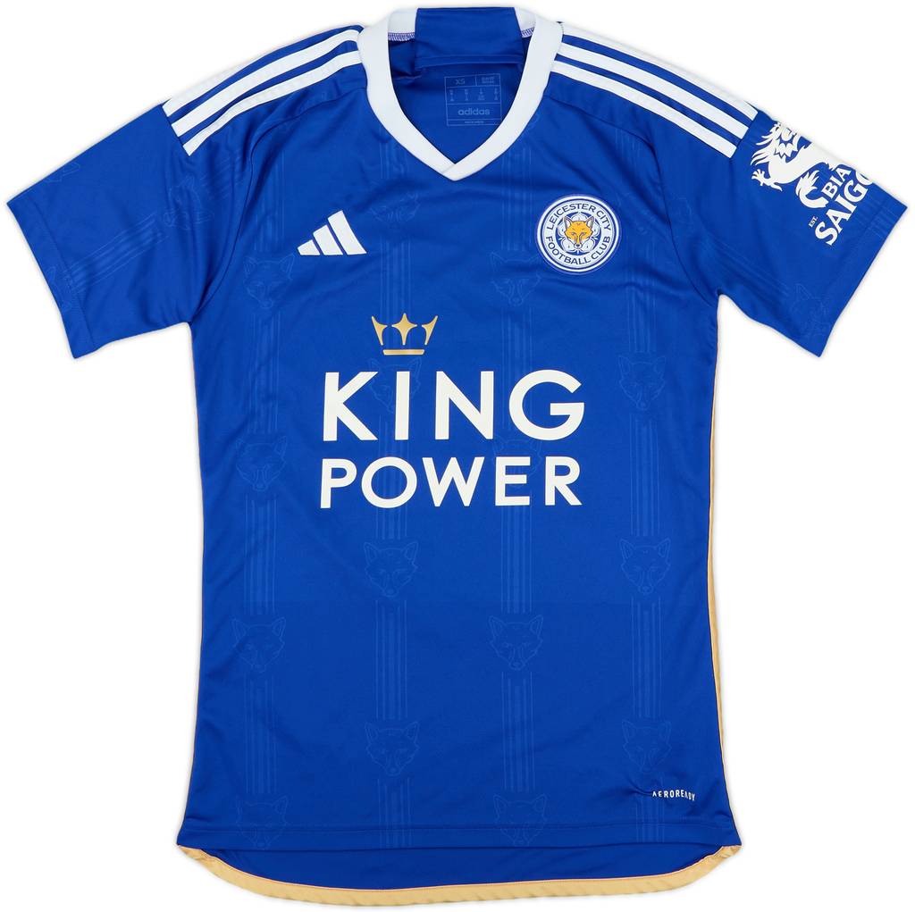 2023-24 Leicester Home Shirt - 10/10 - (XS)
