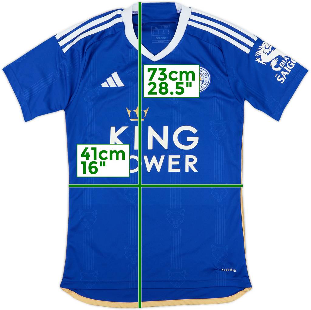 2023-24 Leicester Home Shirt - 10/10 - (XS)