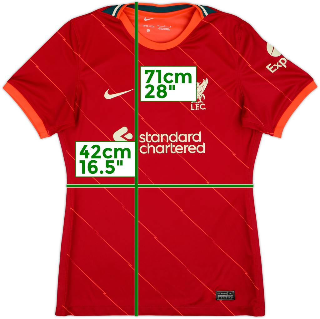 2021-22 Liverpool Home Shirt - 8/10 - (Women's M)