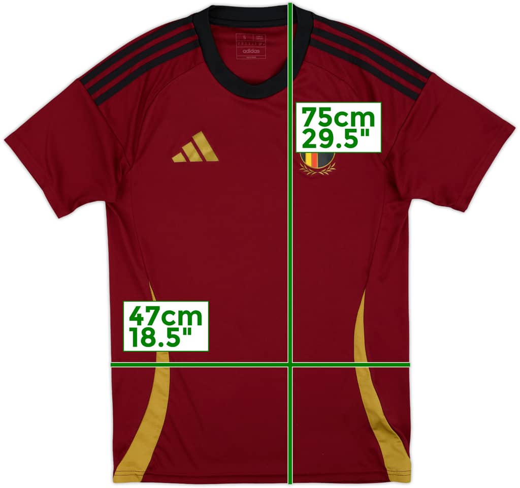 2023-24 Belgium adidas Training Shirt - 10/10 - (S)