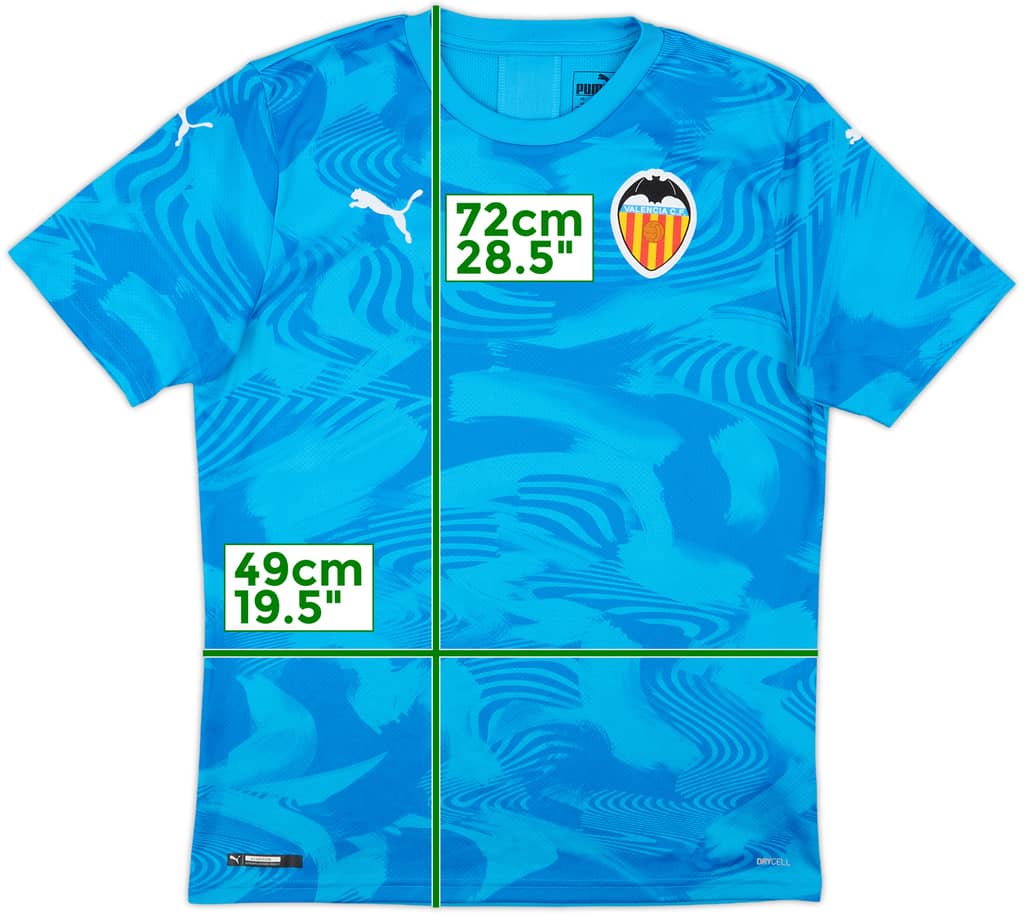 2019-20 Valencia Third Shirt - 10/10 - (M)
