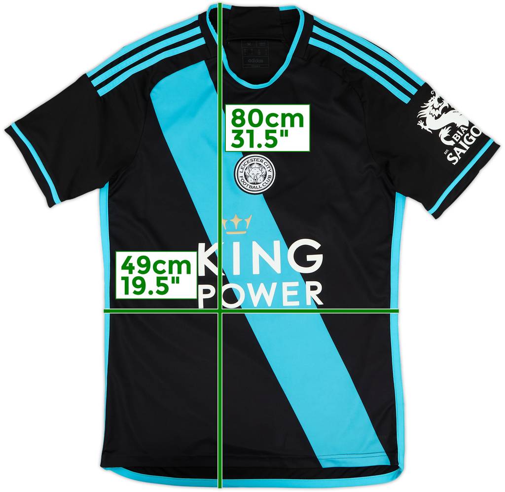 2023-24 Leicester Away Shirt - 10/10 - (M)