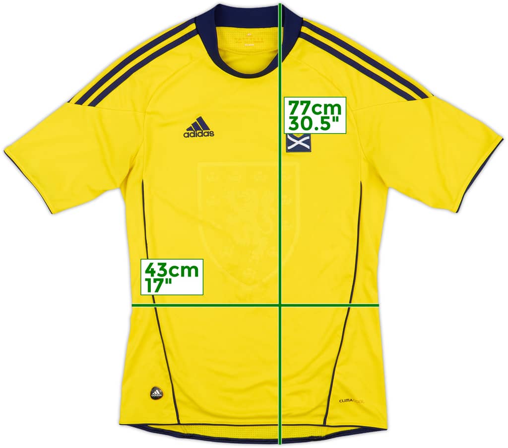 2010-11 Scotland Away Shirt - 6/10 - (S)