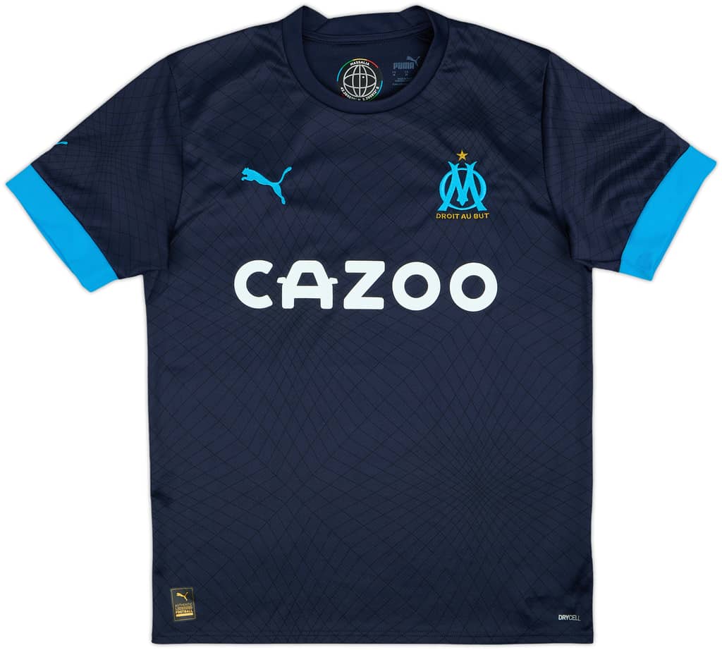 2022-23 Olympique Marseille Away Shirt - 10/10 - (M)