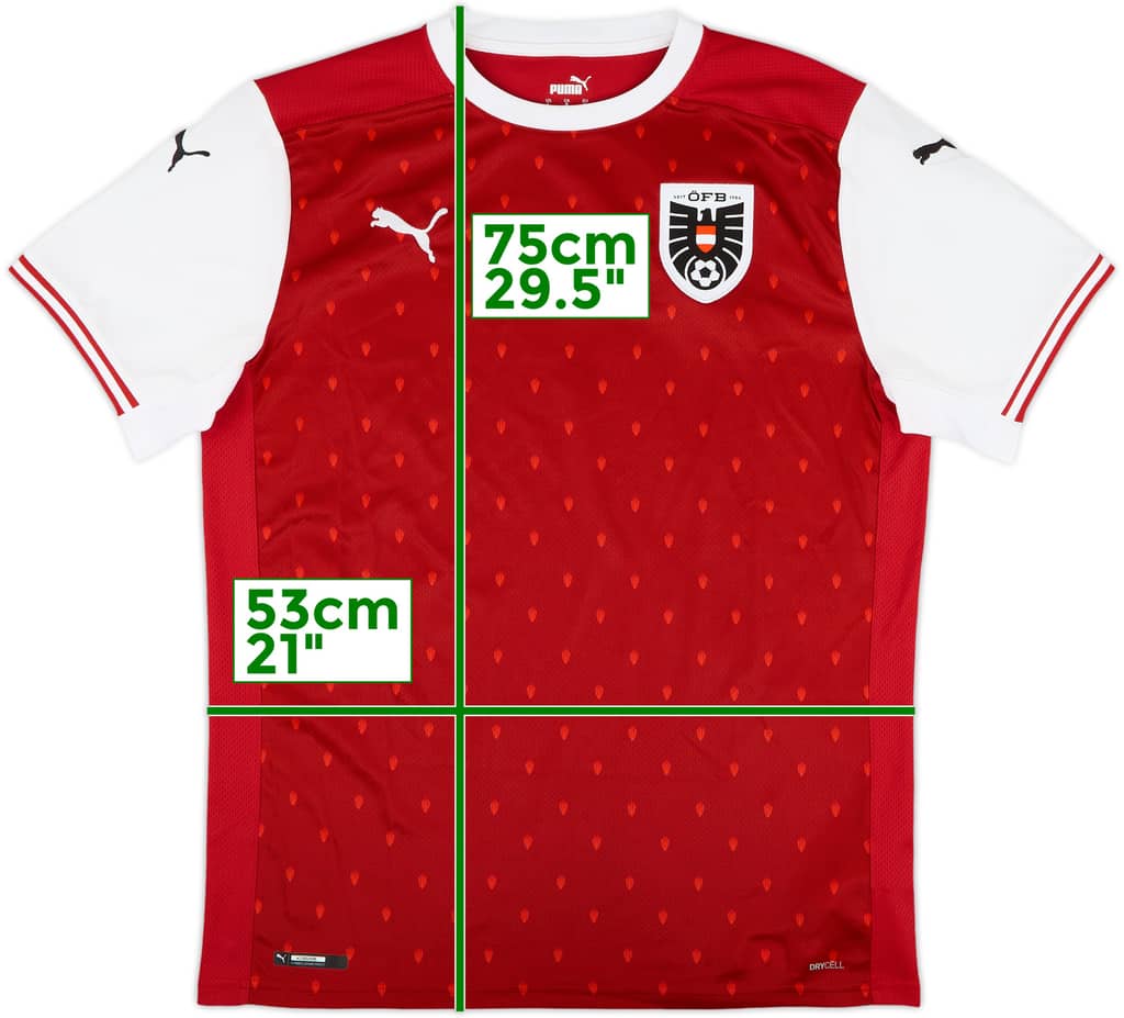 2020-22 Austria Home Shirt - 10/10 - (L)