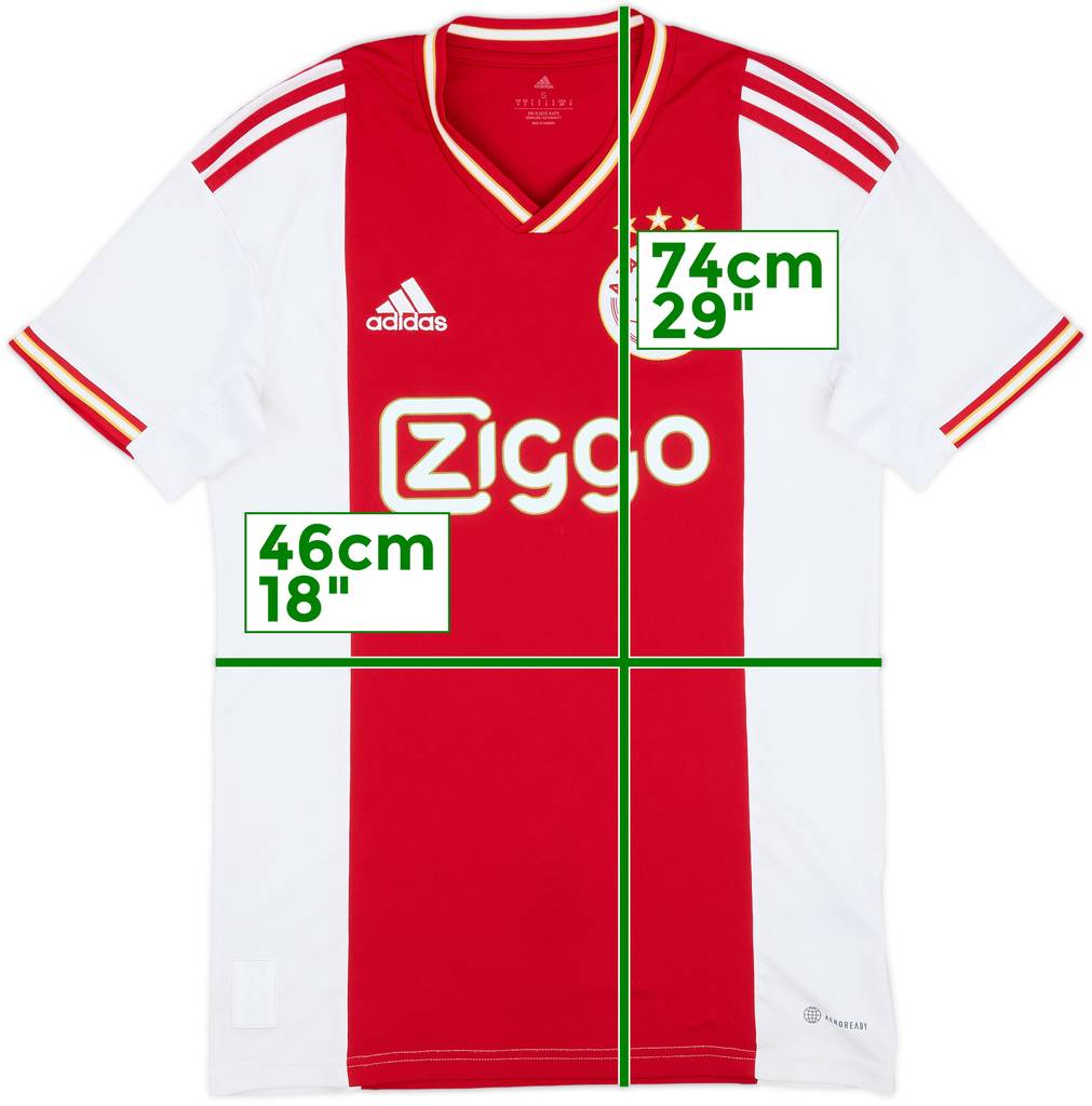 2022-23 Ajax Home Shirt - 8/10 - (S)