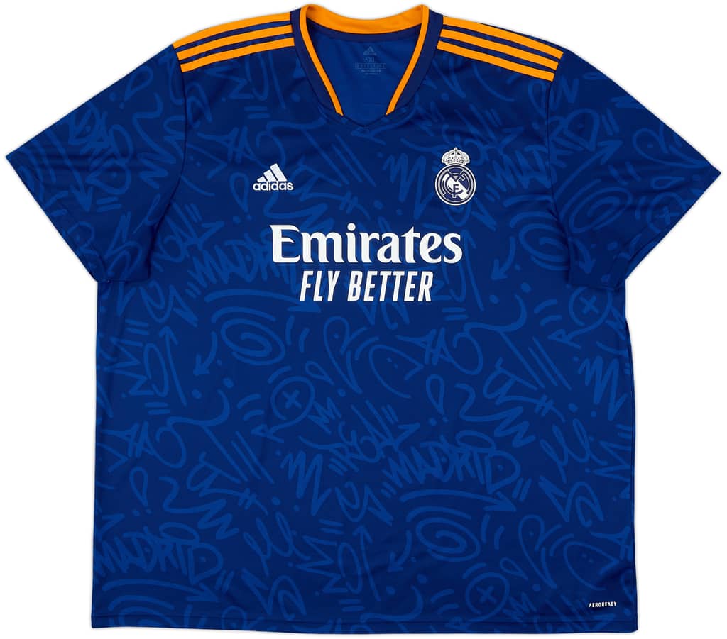 2021-22 Real Madrid Away Shirt Modric #10 - 9/10 - (3XL)