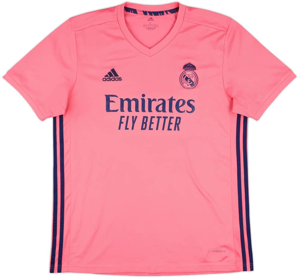 2020-21 Real Madrid Away Shirt - 10/10 - (L)