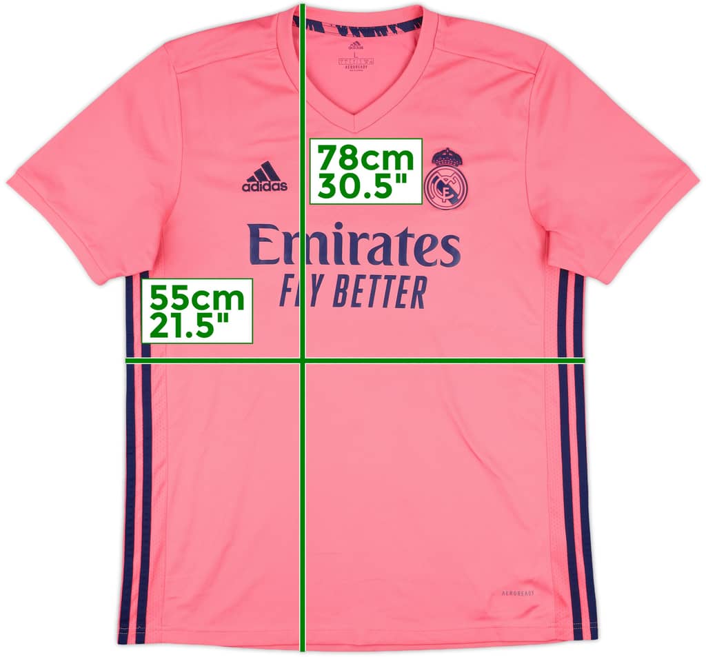 2020-21 Real Madrid Away Shirt - 10/10 - (L)