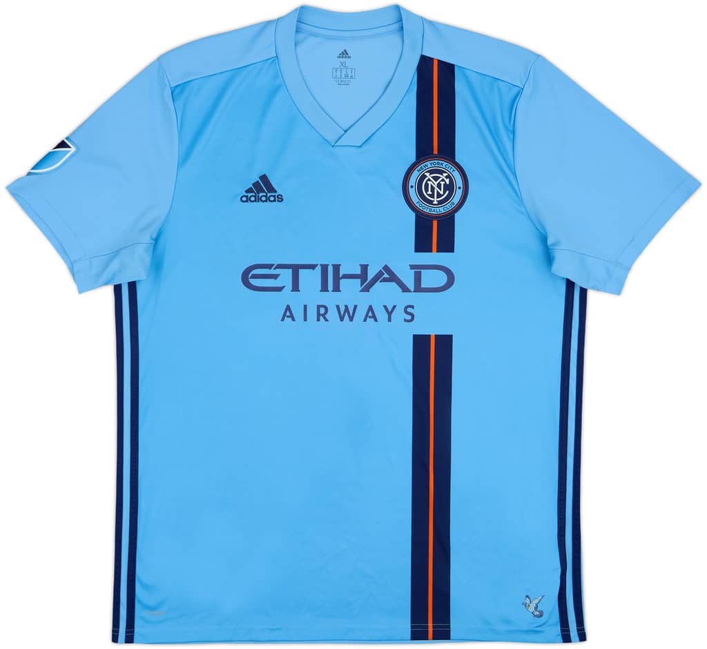 2019-20 New York City FC Home Shirt - 9/10 - (XL)
