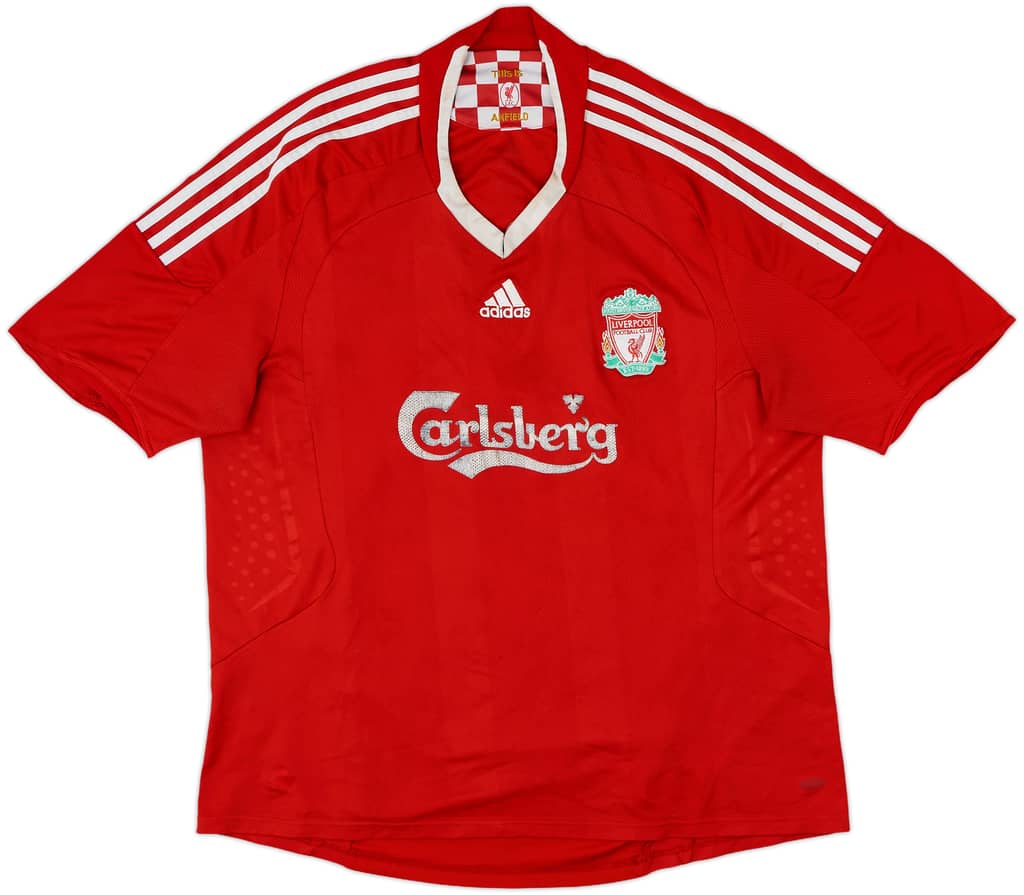 2008-10 Liverpool Home Shirt - 5/10 - (XL)