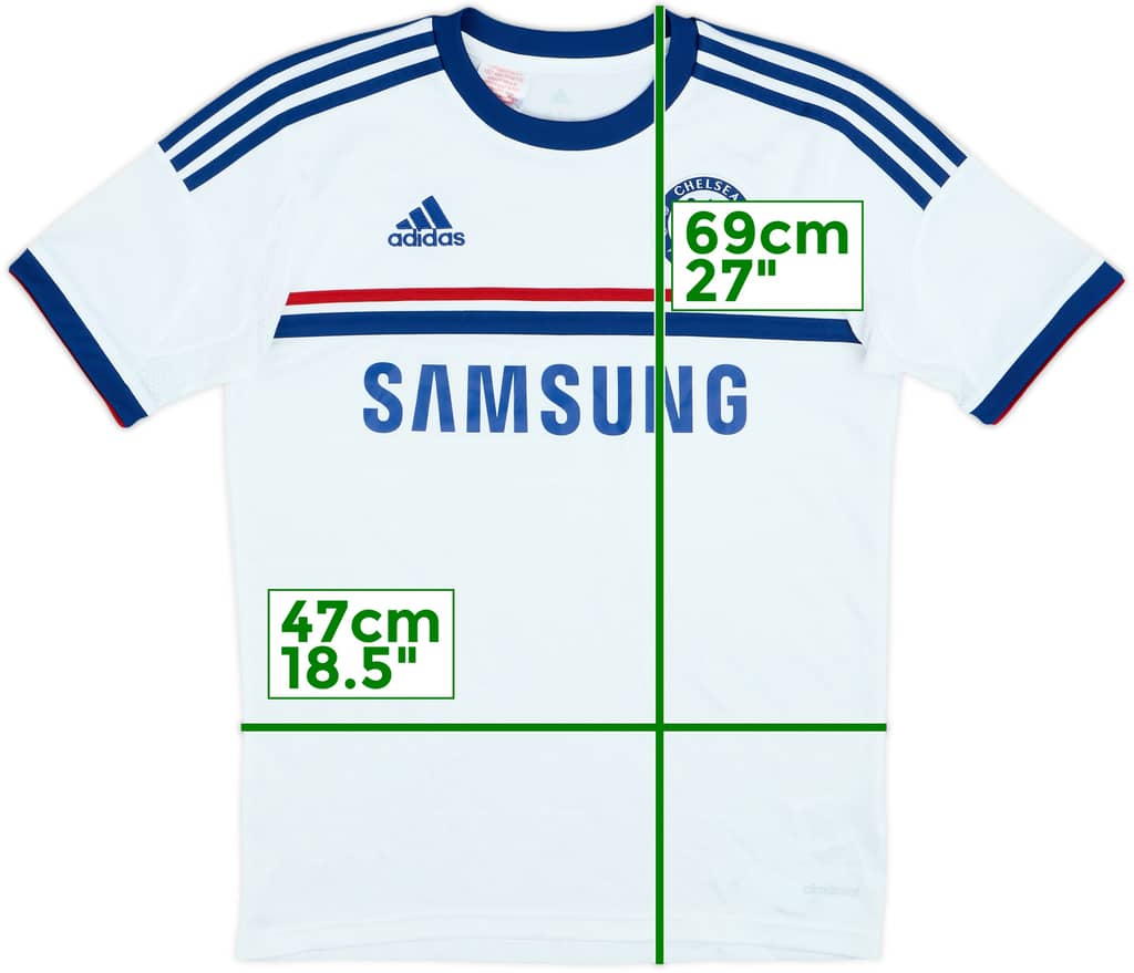 2013-14 Chelsea Away Shirt - 9/10 - (L.Boys)