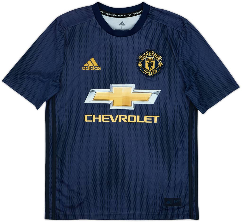 2018-19 Manchester United Third Shirt - 9/10 - (L.Boys)