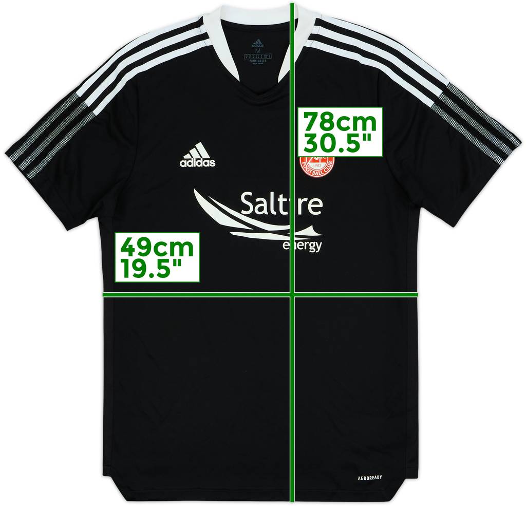 2021-22 Aberdeen adidas Training Shirt - 7/10 - (M)