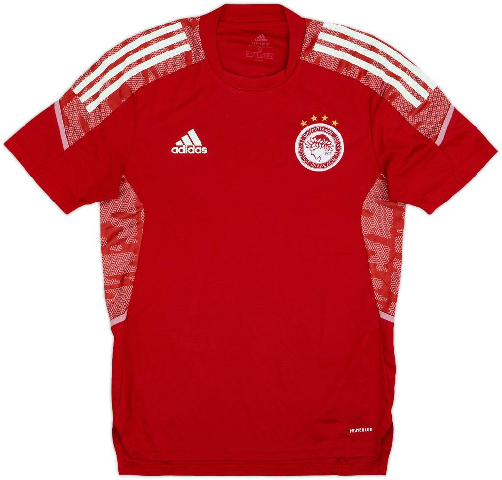 2021-22 Olympiacos adidas Training Shirt - 8/10 - (S)