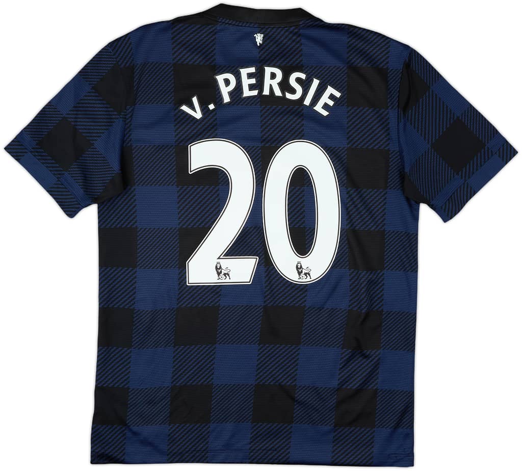 2013-14 Manchester United Away Shirt V.Persie #20 - 7/10 - (M)