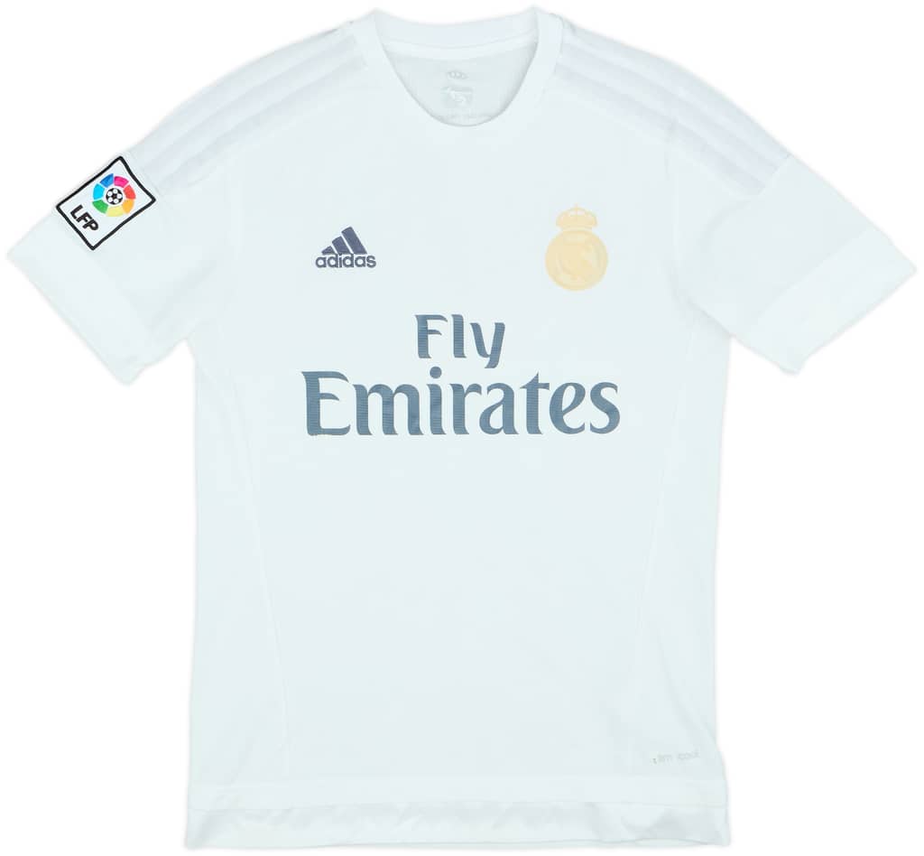 2015-16 Real Madrid Home Shirt - 3/10 - (S)
