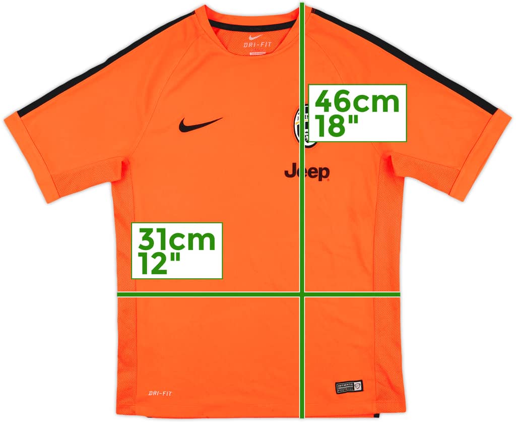 2014-15 Juventus Nike Training Shirt - 8/10 - (M)