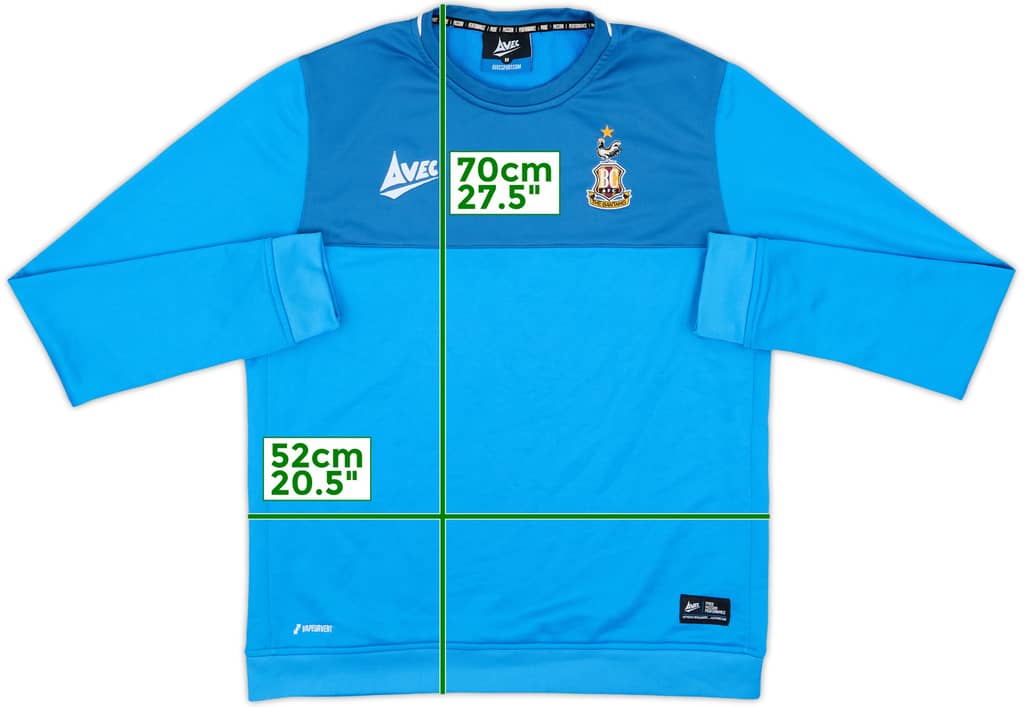 2016-17 Bradford Avec Sweat Top - 8/10 - (M)