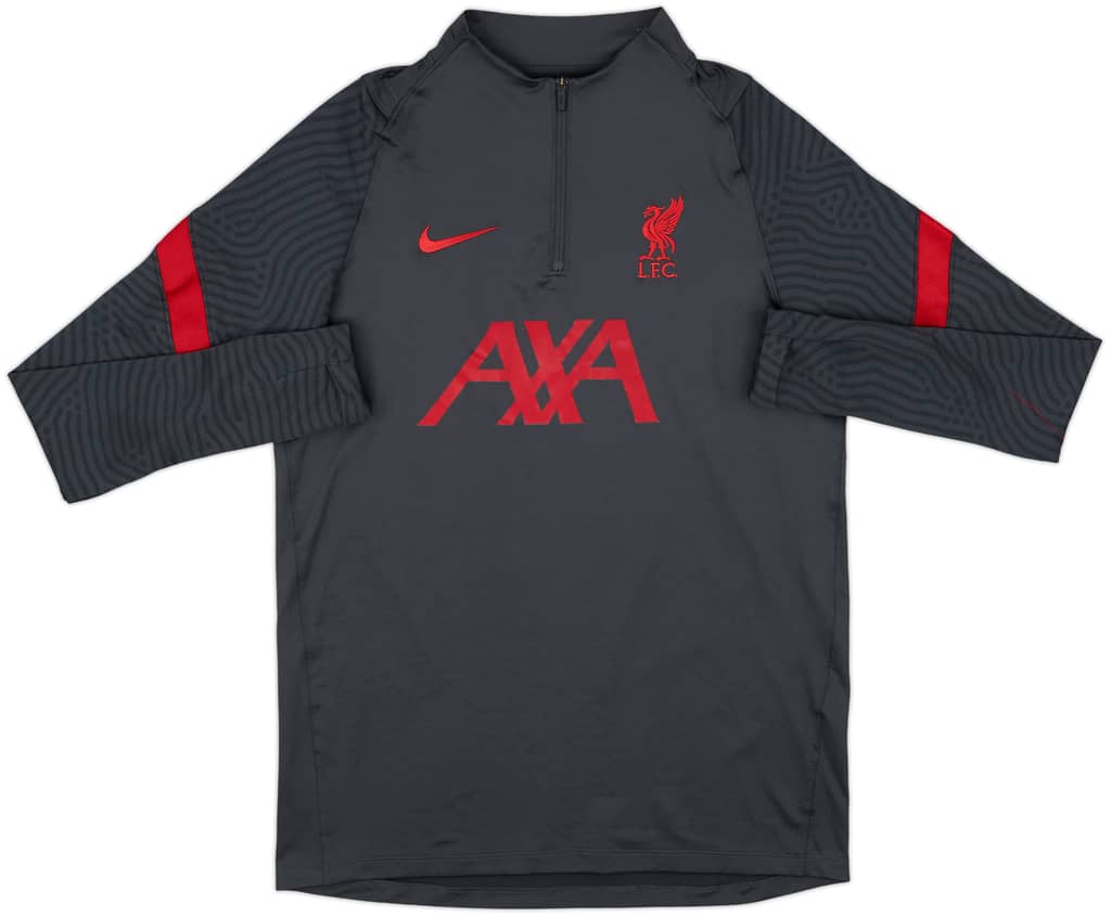 2020-21 Liverpool Nike 1/4 Zip Drill Top - 10/10 - (M)