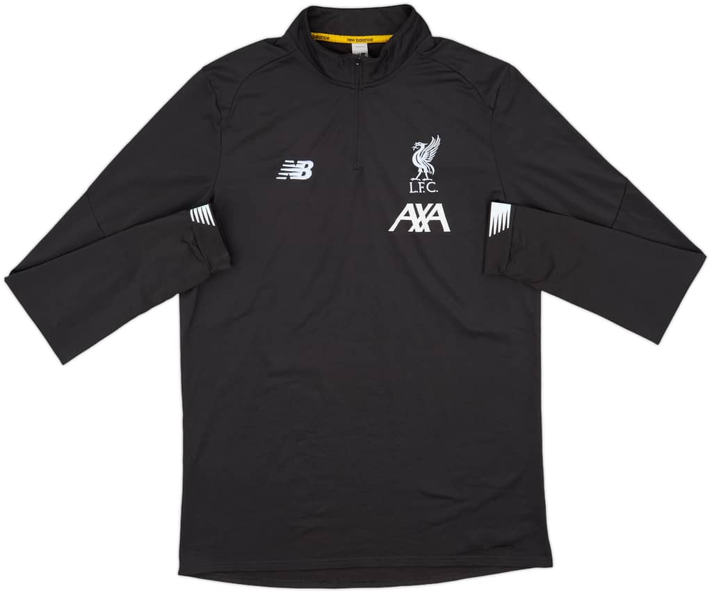2019-20 Liverpool New Balance 1/4 Zip Drill Top - 10/10 - (XL)